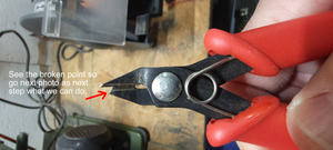 Broken shears - What to Do?